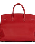 HMS Rouge Tomate Togo Leather Birkin 40cm Tote