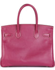 HMS Tosca & Rose Tyrien Epsom Leather Candy Collection Birkin 30cm Retourne Tote