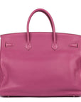 HMS Tosca Togo Leather Birkin 40cm Retourne Tote