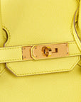 HMS Soufre Epsom Leather Birkin 35cm Tote