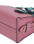 PRD ESPLANADE 2WAY HANDBAG BEGONIA+GIAD CITY CALF SAFFIANO (1BA046) GOLD HARDWARE WITH CARD AND DUST COVER