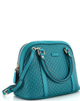 Convertible Dome Satchel (Outlet) MicroGCCIssima Leather Medium