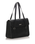 BBERRY Black Calf Leather Tote Bag United Kingdom