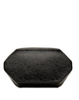 Black LV Epi Sac D Epaule PM Bucket Bag