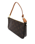 Brown LV Monogram Pochette Accessoires Shoulder Bag