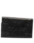 Black LV Monogram Empreinte 6 Key Holder