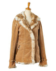 BBERRY Blue Label Cotton Faux Fur Coat