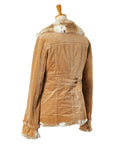 BBERRY Blue Label Cotton Faux Fur Coat