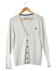 BBERRY Black Label Embroidered Logo Cotton Cardigan