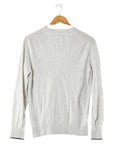 BBERRY Black Label Embroidered Logo Cotton Cardigan