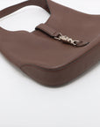 GCCI Leather Shoulder Bag Brown 365458