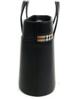 Brand Inspired BBERRY London Hand Bag Black Leather (SHC7-10898)