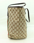 Brand Inspired GCCI Tote Bag Brown Canvas (SHC1-14280)