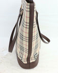 Brand Inspired BBERRY Tote Bag Beige Canvas (SHC1-15475)