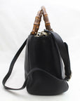 Brand Inspired GCCI Tote Bag Black Leather (SHC7-10299)