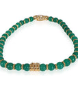 CHRISTIAN D1OR Chalcedony Diamond Necklace in 18K Yellow Gold 0.78 CTW