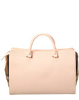 BBERRY Banwell Medium Check Canvas & Leather Satchel