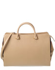BBERRY Banwell Medium Check Canvas & Leather Satchel