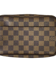 Brown Clutch Luxury Designer LV, Size Medium