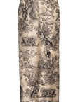 CHRISTIAN D1OR Chez Moi Pants Toile de Jouy Motif Silk Beige