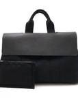 HMS Valparaiso MM Canvas Leather Tote Bag