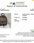 Backpack Luxury Designer By LV, Size: Small