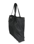 PRD Black Nylon Logo Shopper Tote