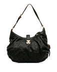 Black LV Monogram Mahina XS Crossbody Bag