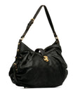 Black LV Monogram Mahina XS Crossbody Bag