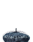 CHRISTIAN D1OR Arty Beret Blue
