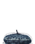 CHRISTIAN D1OR Arty Beret Blue