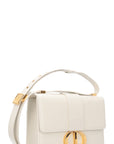 CHRISTIAN D1OR 30 Montaigne Bag Leather White