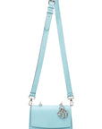 CHRISTIAN D1OR BeD1OR Mini Bag Leather Blue