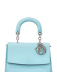 CHRISTIAN D1OR BeD1OR Mini Bag Leather Blue