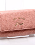 GCCI Leather Logo Key Case