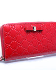 Bow Zip Around Wallet GCCIssima