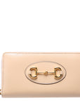 GCCI Horsebit Zip Around Wallet
