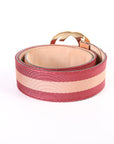 GCCI Interlocking GG Web Canvas Belt Size /