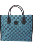 GCCI GG Canvas Interlocking GG Small Tote