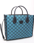 GCCI GG Canvas Interlocking GG Small Tote