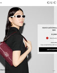 GC665 GCCI Luce Small Shoulder Bag / HIGHEST QUALITY VERSION / 10.8"W x 5"H x 2.5"D