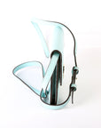 GCCI Interlocking G Calfskin Leather Icon Wallet Crossbody Blue