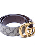 GCCI Marmont GG Supreme Belt Size / Brown