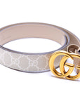 GCCI GG Marmont Supreme/Leather Belt Size /