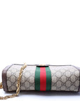 GCCI GG Supreme Ophidia Small Chain Brown