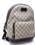 GCCI GG Supreme Eden Backpack Small Beige/Black