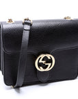 GCCI Interlocking Small Crossbody Black