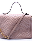 GCCI Marmont Top Handle Medium Tan