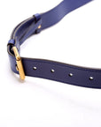 GCCI Marmont Velvet Belt Bag Blue