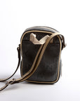 GCCI GG Nylon Off The Grid Mini Shoulder Grey/Beige